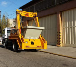 Equipo Porta Volquete Telescópico 